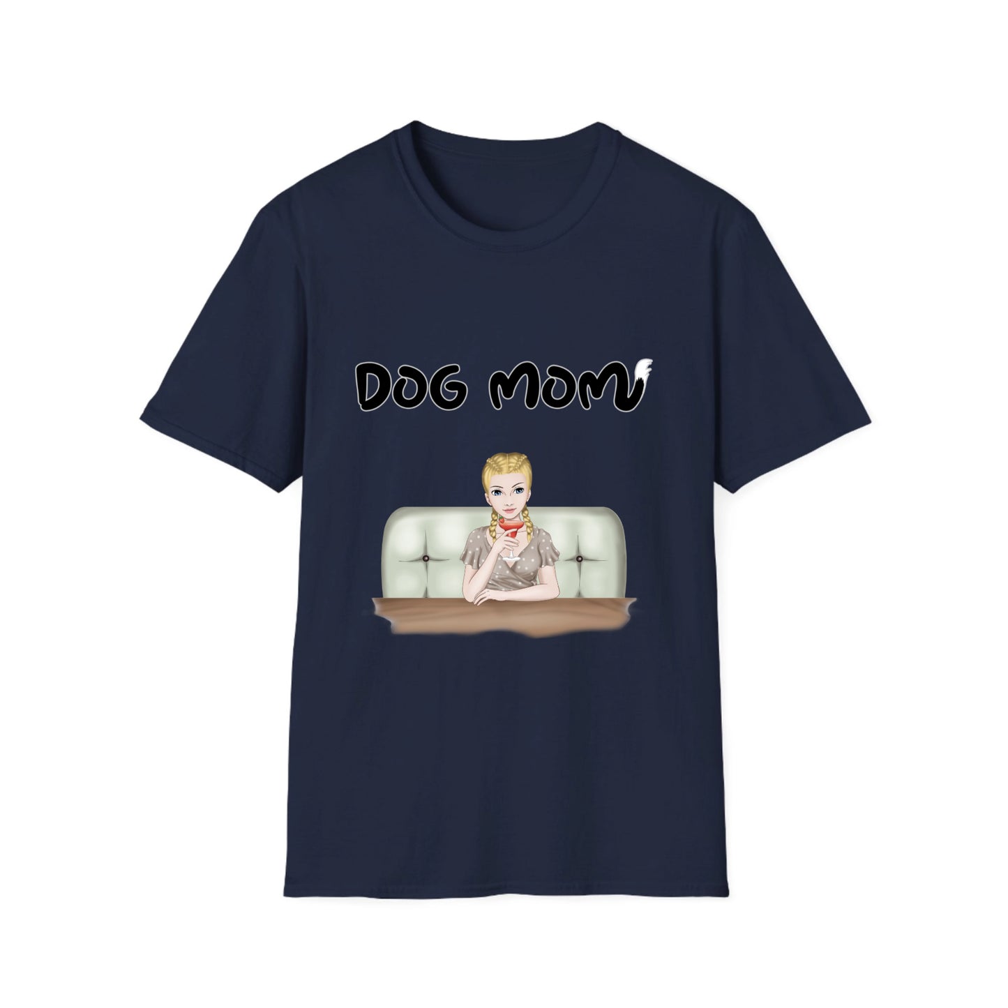 DOG MOM 1 to 4 dogs - Unisex T-Shirt